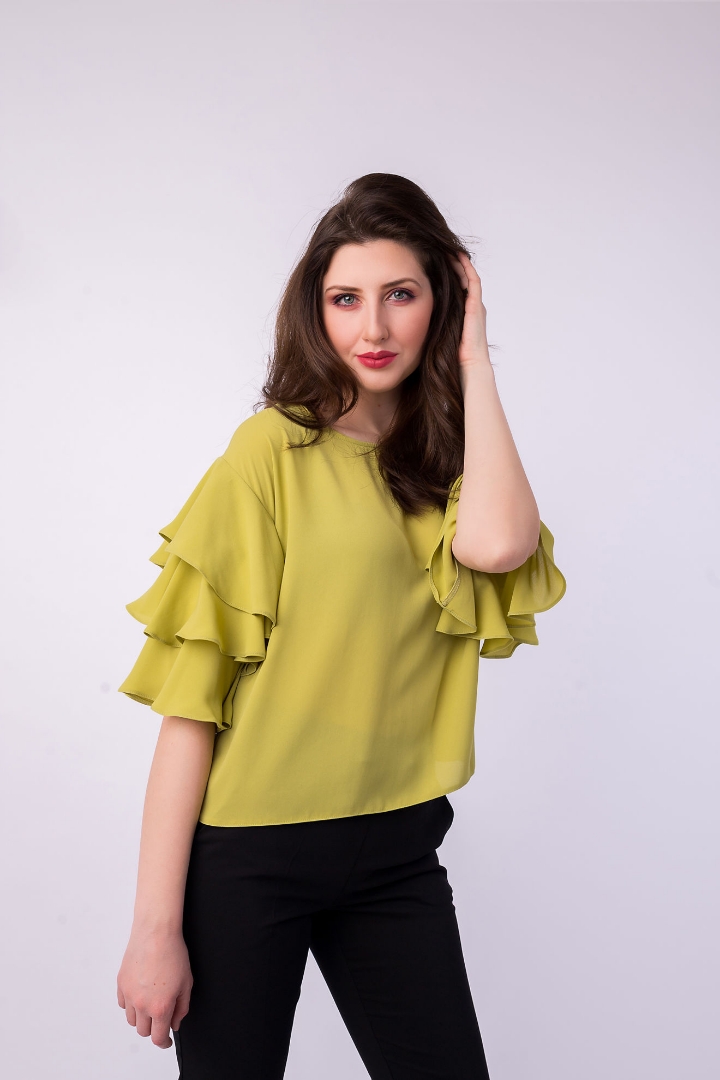 Imagine Bluza Doris verde fistic