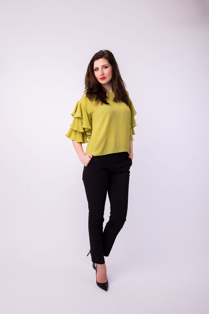 Imagine Bluza Doris verde fistic