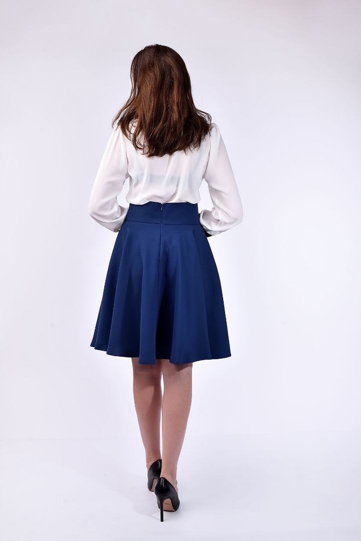 Imagine Fusta Ivana albastra