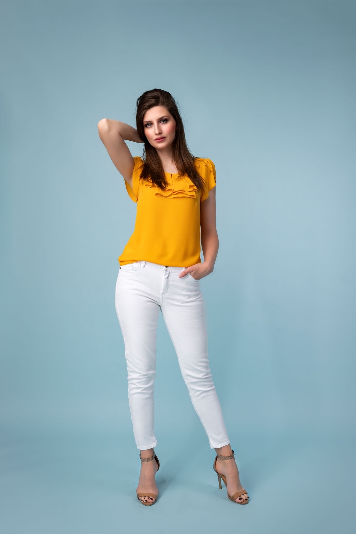 Imagine Bluza Fluvia galben