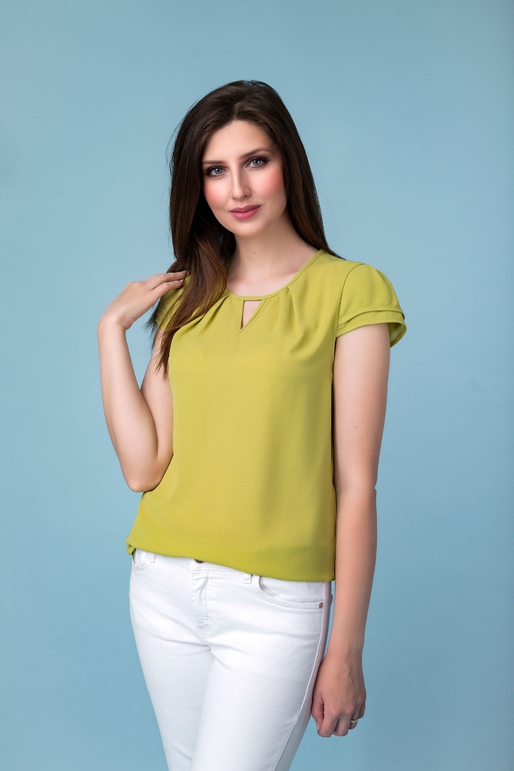 Imagine Bluza Noemi verde fistic
