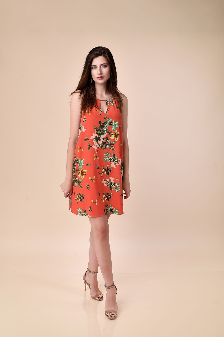 Imagine Rochia Margo cu imprimeu floral