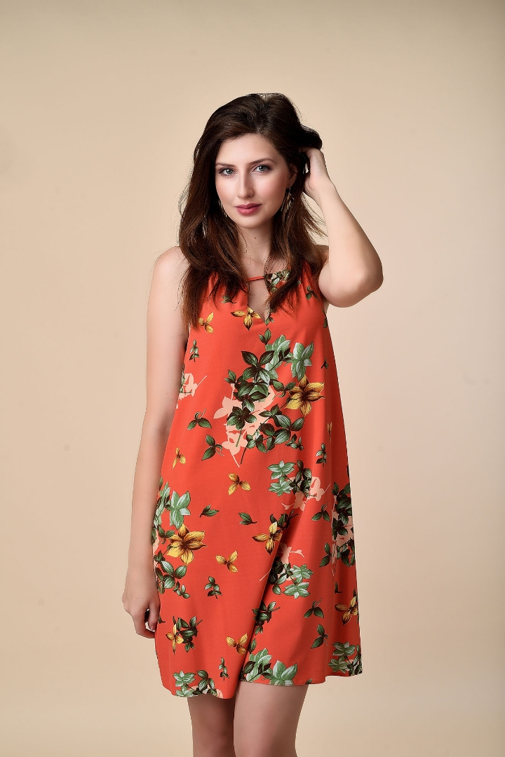 Imagine Rochia Margo cu imprimeu floral