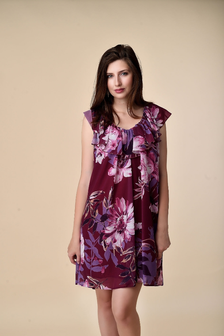 Imagine Rochia Judy cu imprimeu floral