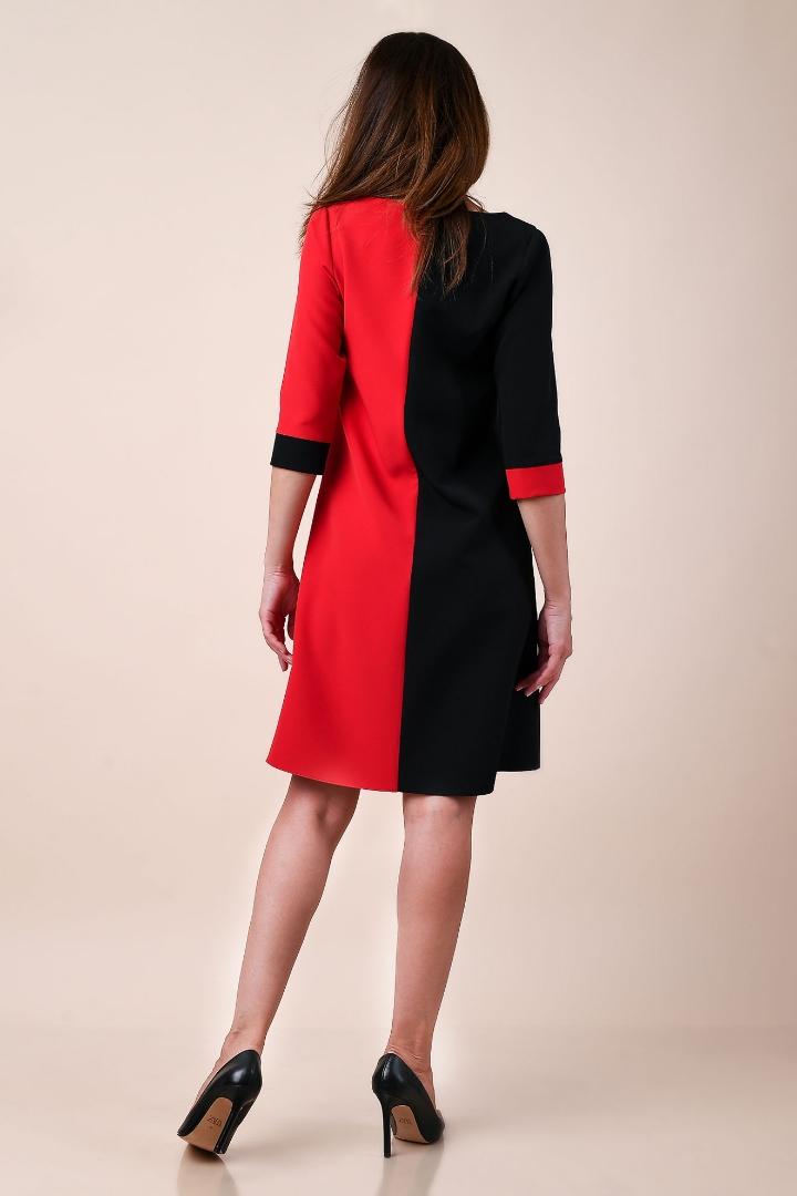 Imagine Rochia Dana rosu /negru