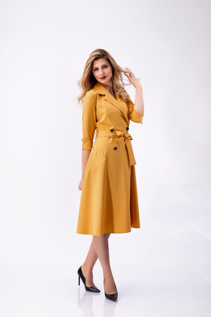 Imagine Rochie Karol Galbena