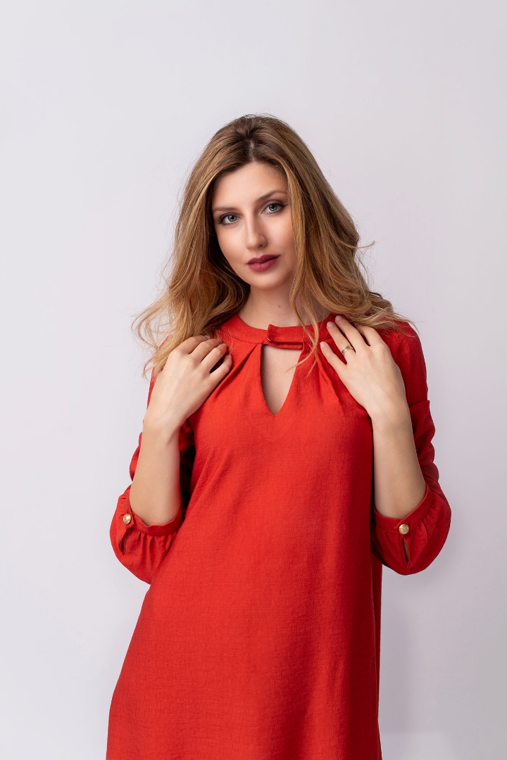 Imagine Rochie Lorena caramiziu