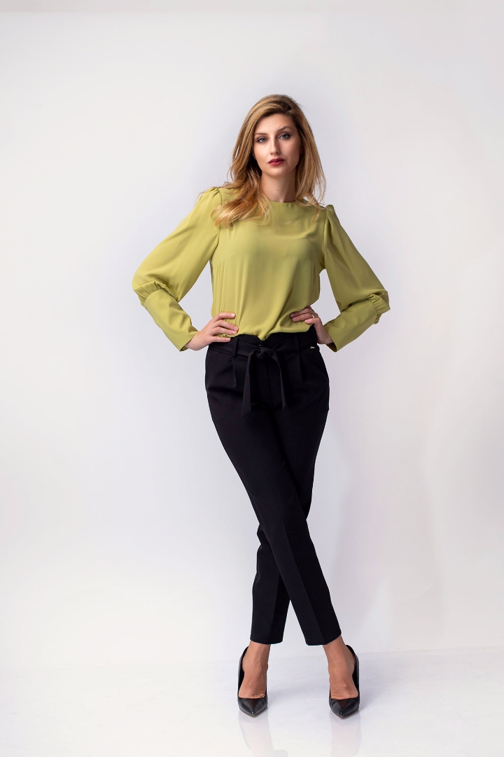 Imagine Bluza Any verde fistic