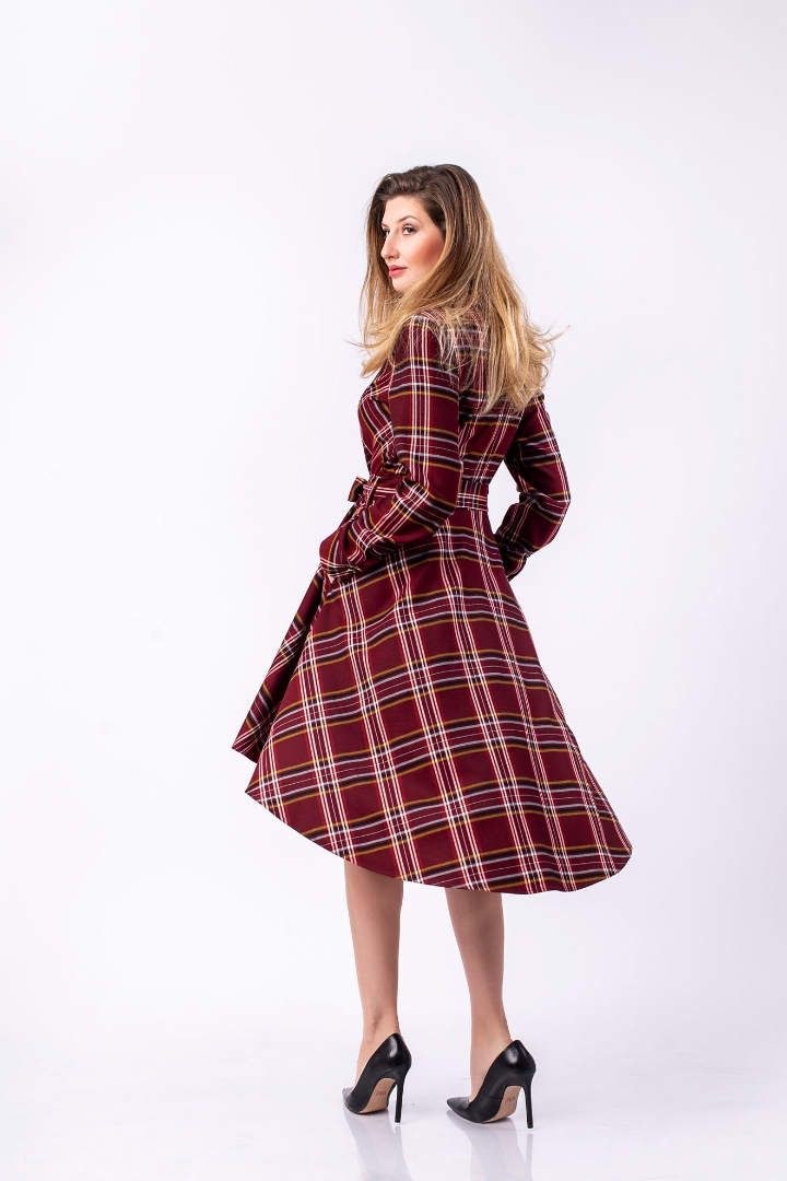 Imagine Rochie Racel bordeaux