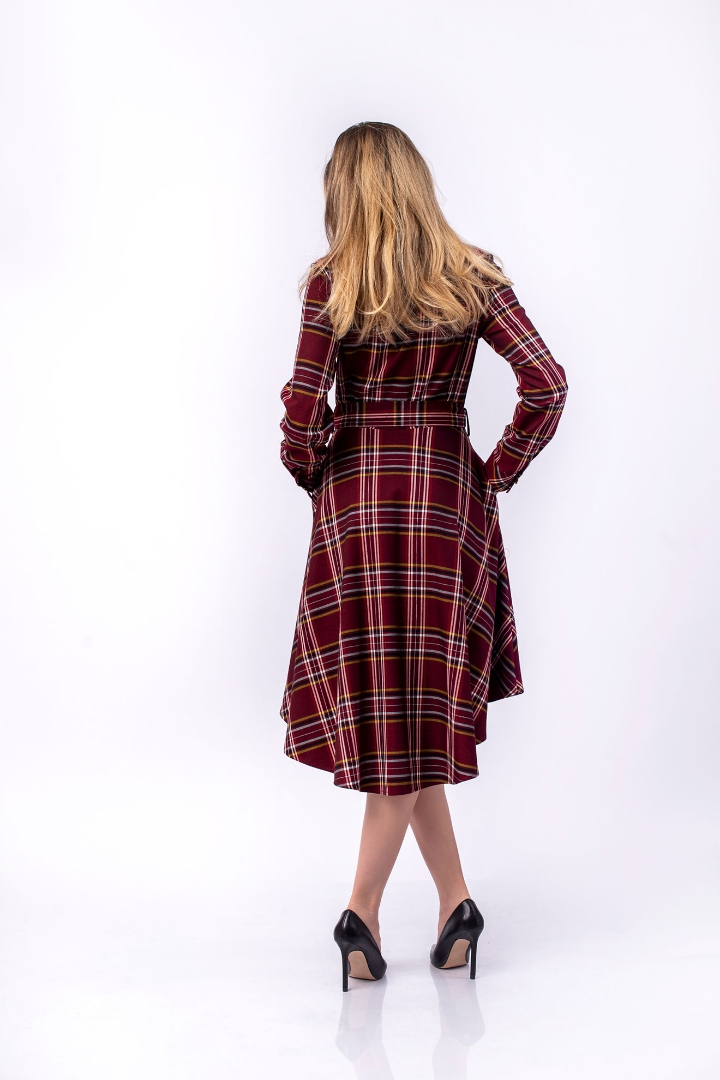 Imagine Rochie Racel bordeaux