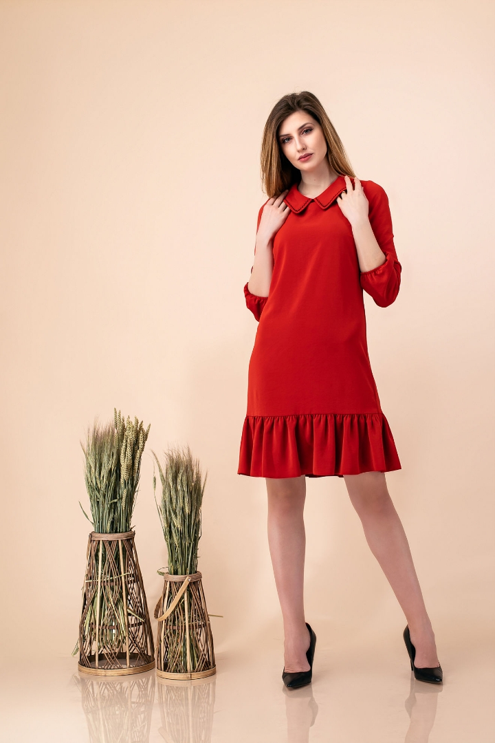 Imagine Rochie Lisa caramizie