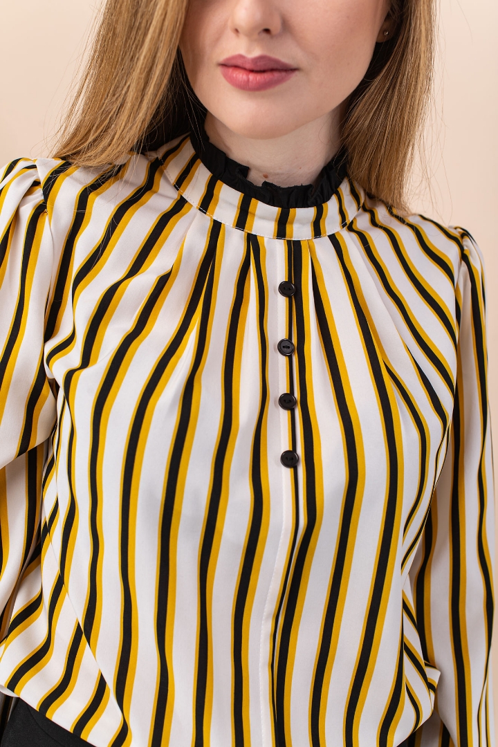 Imagine Bluza Crina alba cu dungi