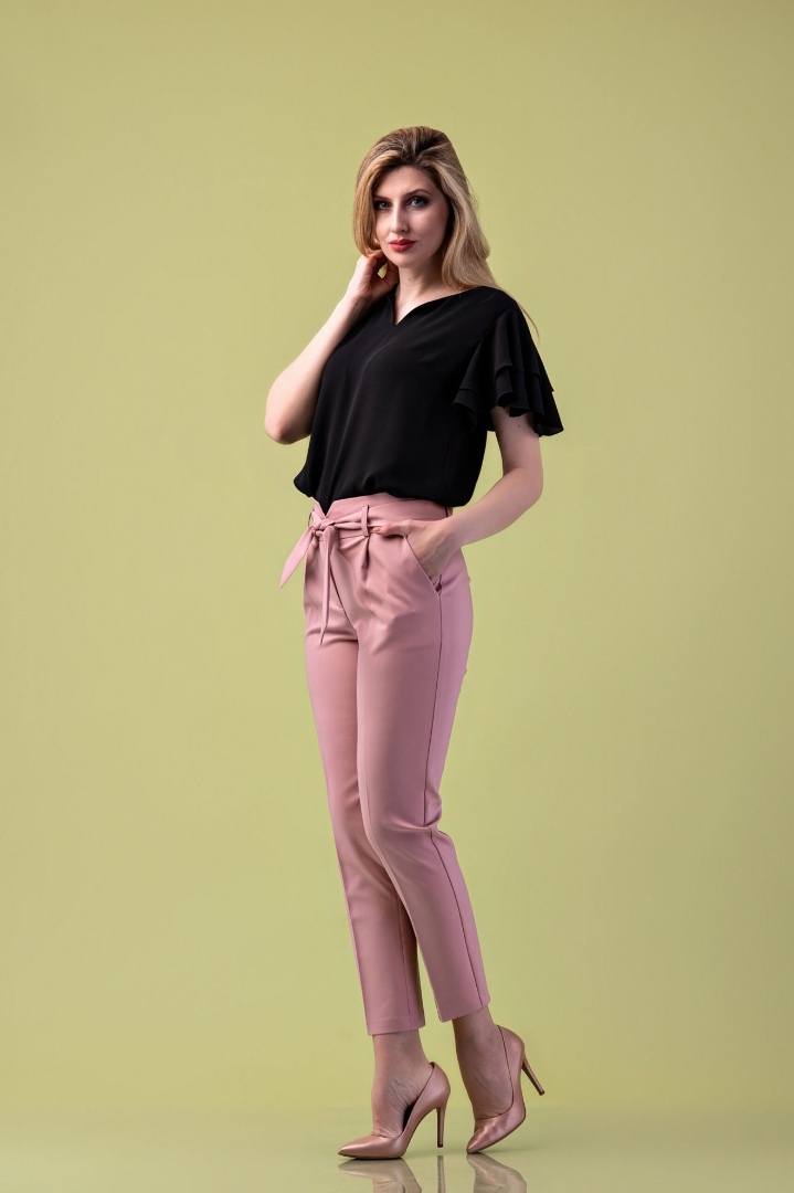 Imagine Pantalon Nicole roz pudra