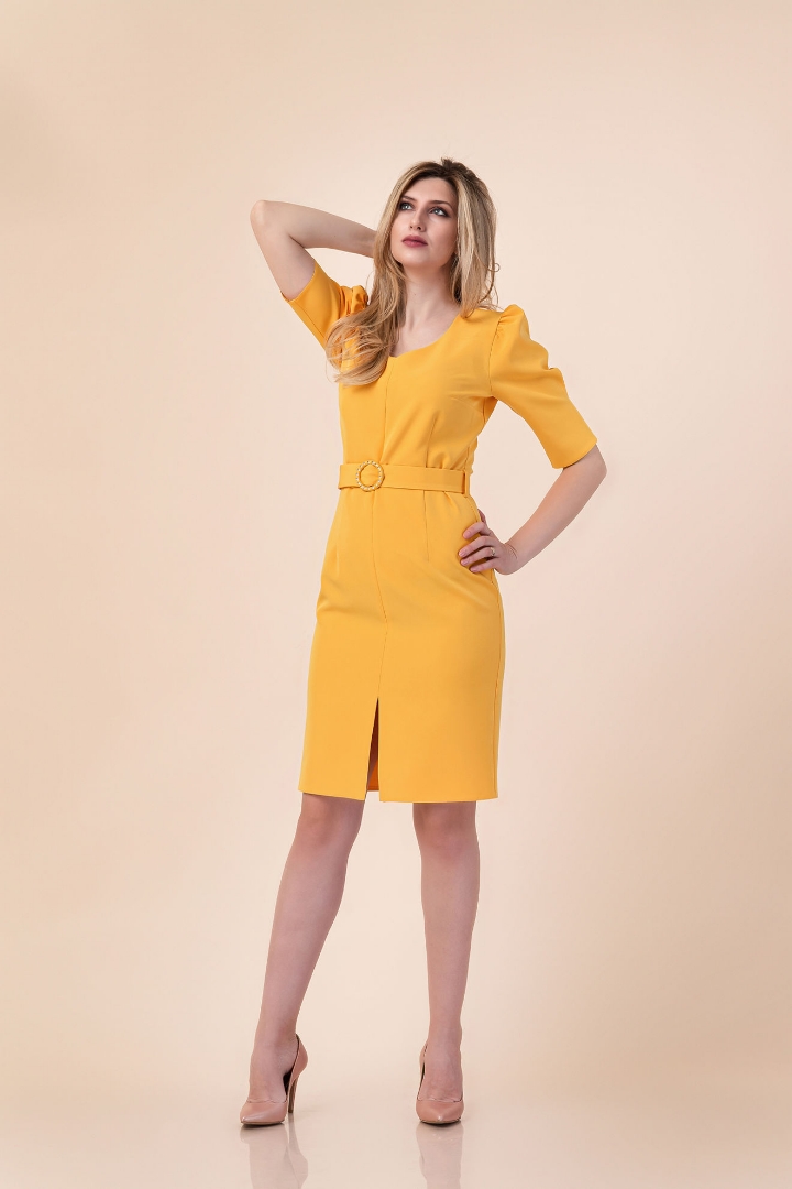 Imagine Rochia Roxana galben