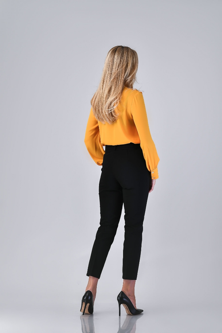 Imagine Bluza Ruby din voal galben