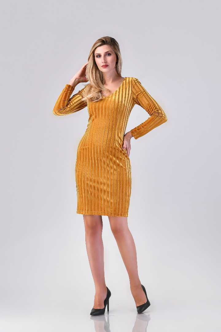 Imagine Rochia Catalina din catifea