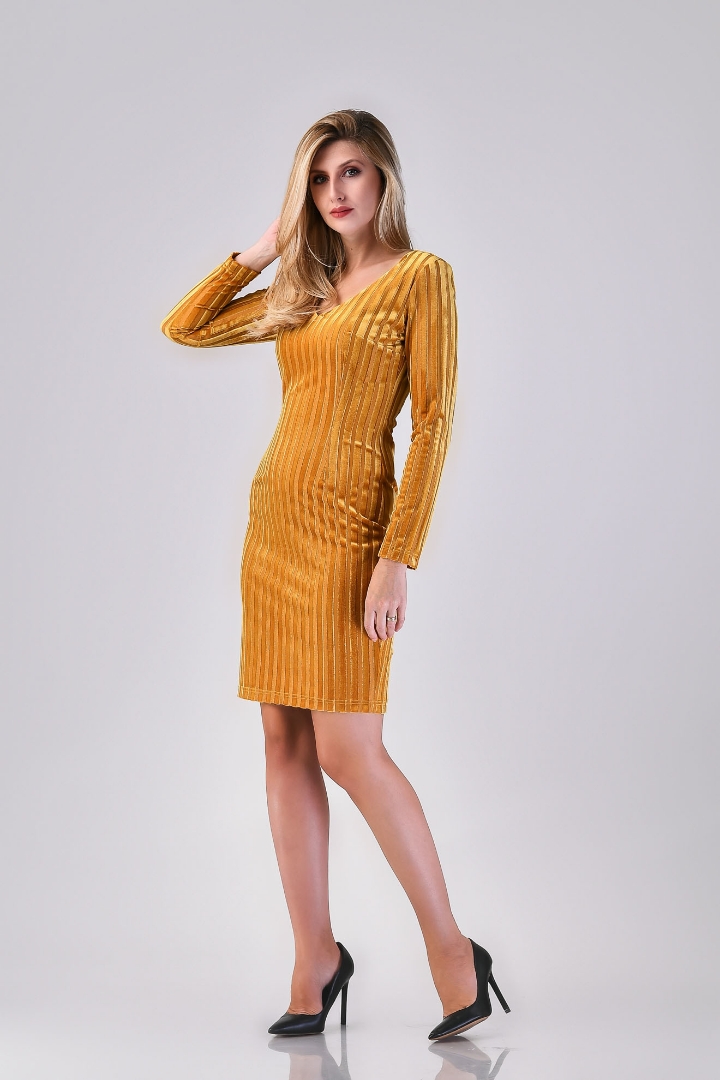 Imagine Rochia Catalina din catifea