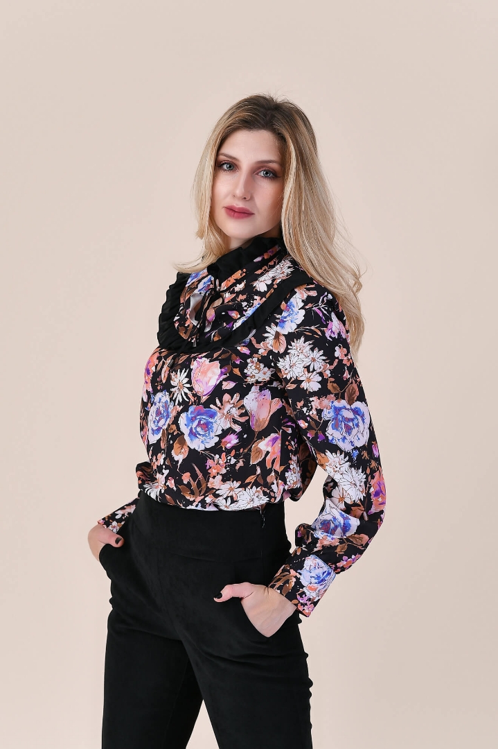 Imagine Bluza Ruby cu imprimeu floral multicolor