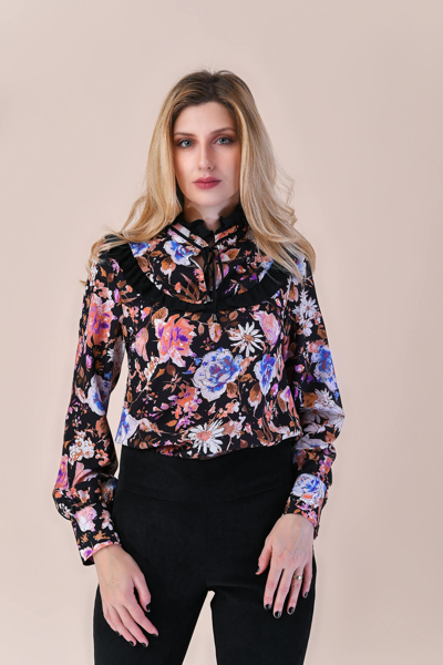 Imagine Bluza Ruby cu imprimeu floral multicolor