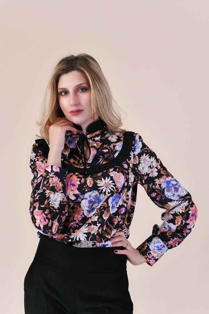 Imagine Bluza Ruby cu imprimeu floral multicolor