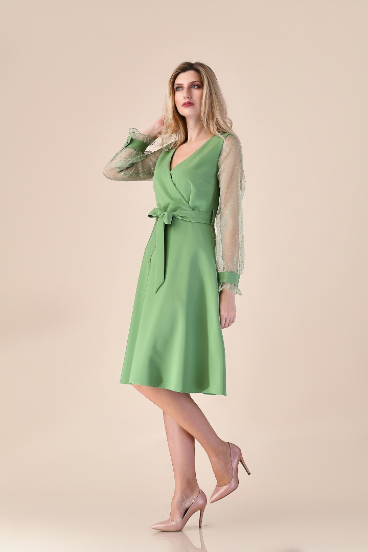 Imagine Rochia Charlotte verde fistic