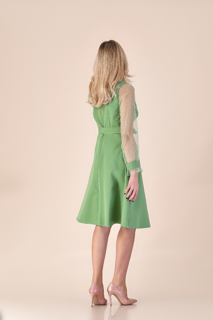 Imagine Rochia Charlotte verde fistic