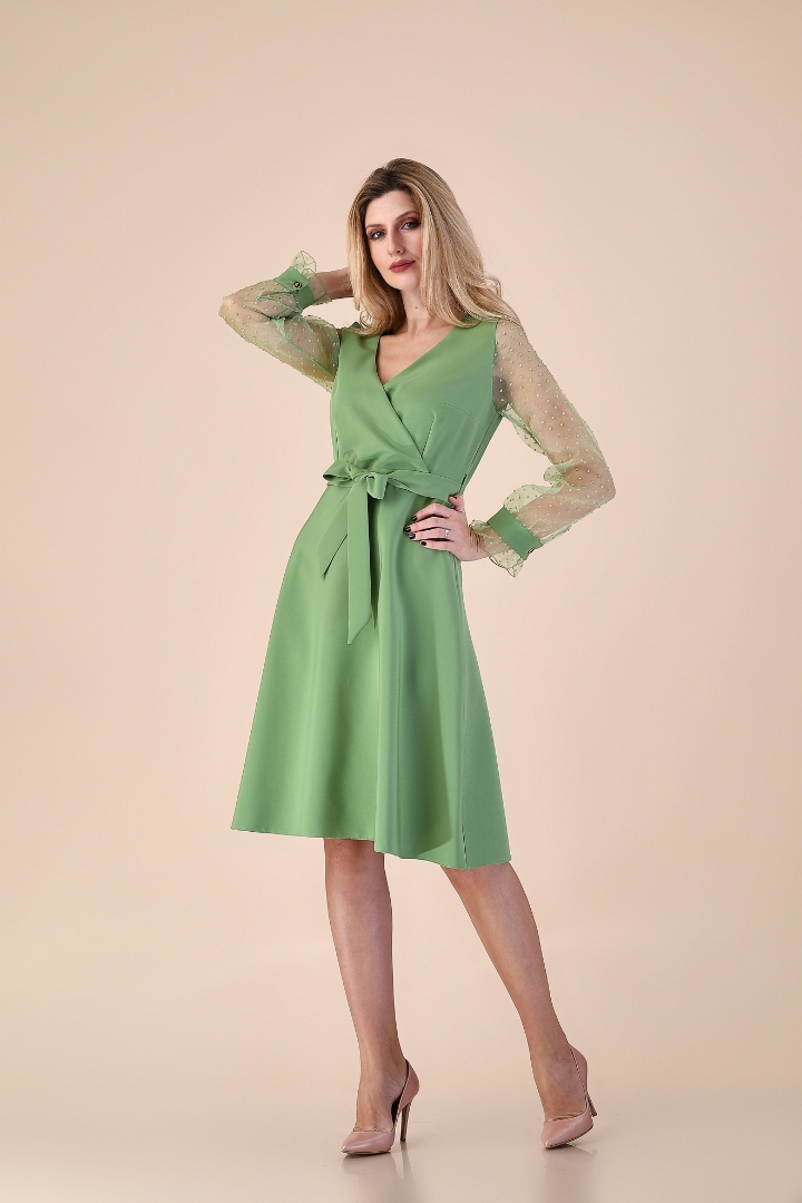 Imagine Rochia Charlotte verde fistic