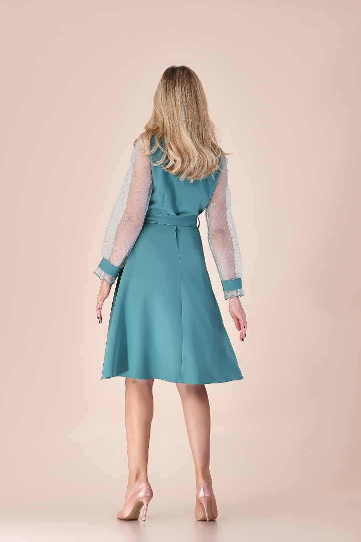 Imagine Rochia Charlotte turcoaz