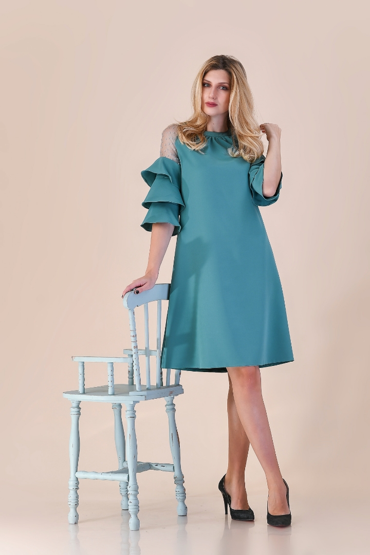 Imagine Rochia Ecaterina turcoaz