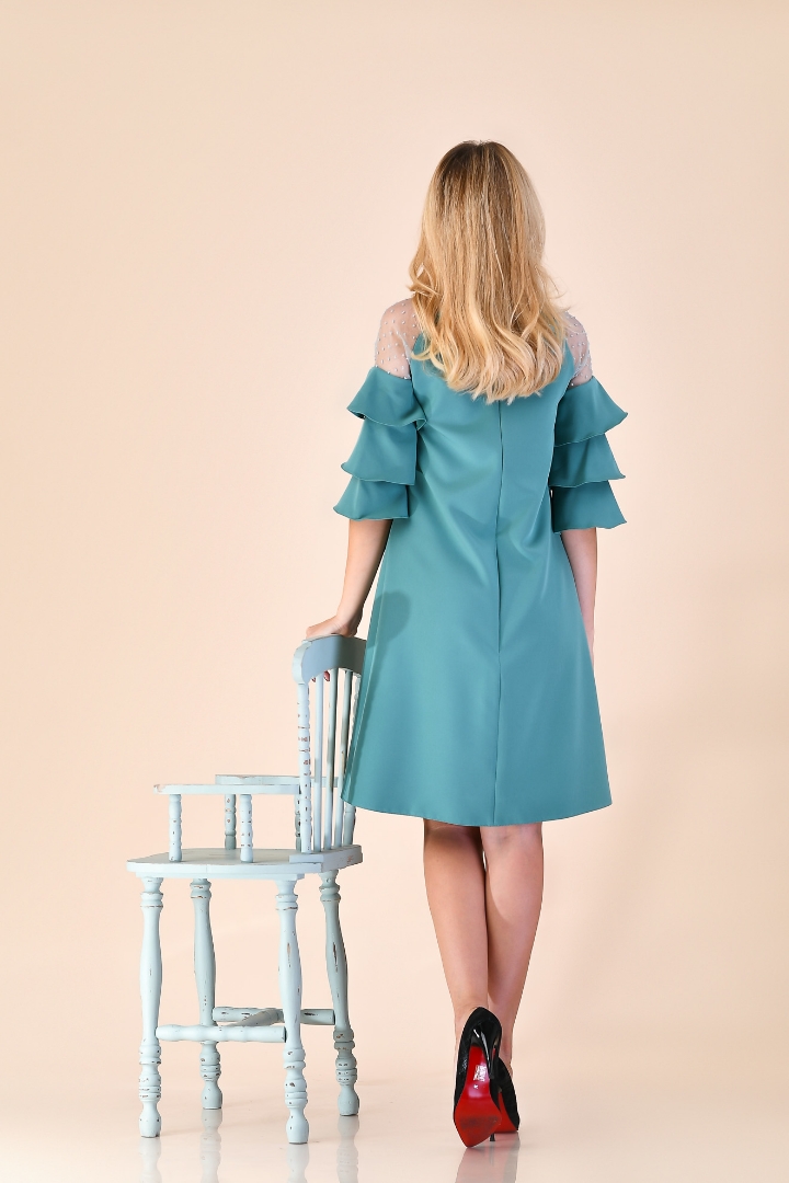 Imagine Rochia Ecaterina turcoaz