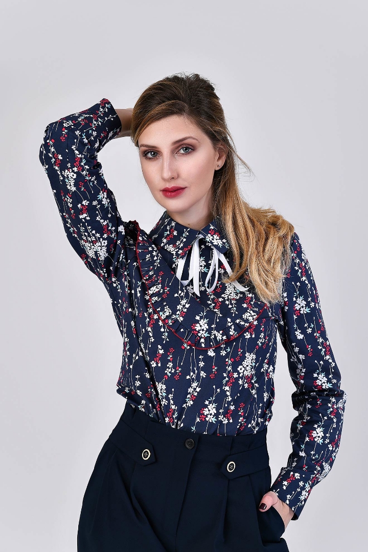 Imagine Camasa Carmina bleumarin