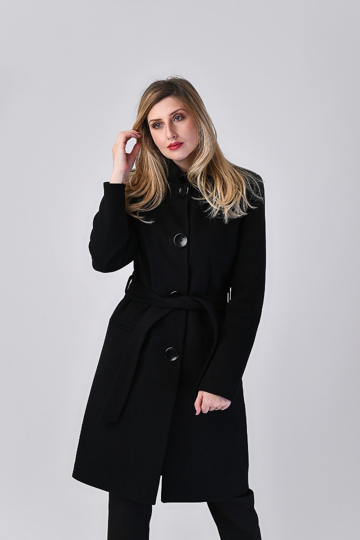 Imagine Palton Mimi negru