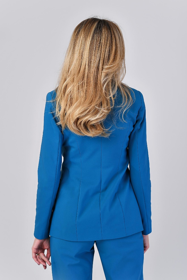 Imagine Sacou Gloria albastru