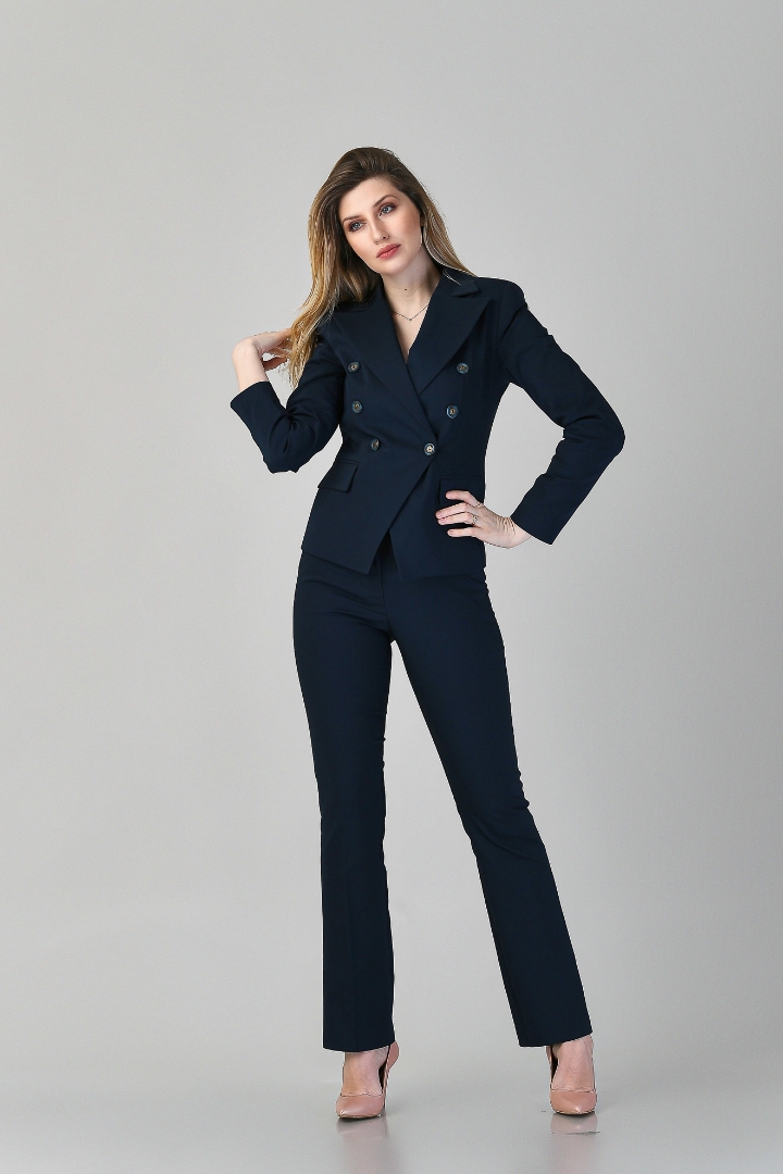 Imagine Pantalon Andrada bleumarin