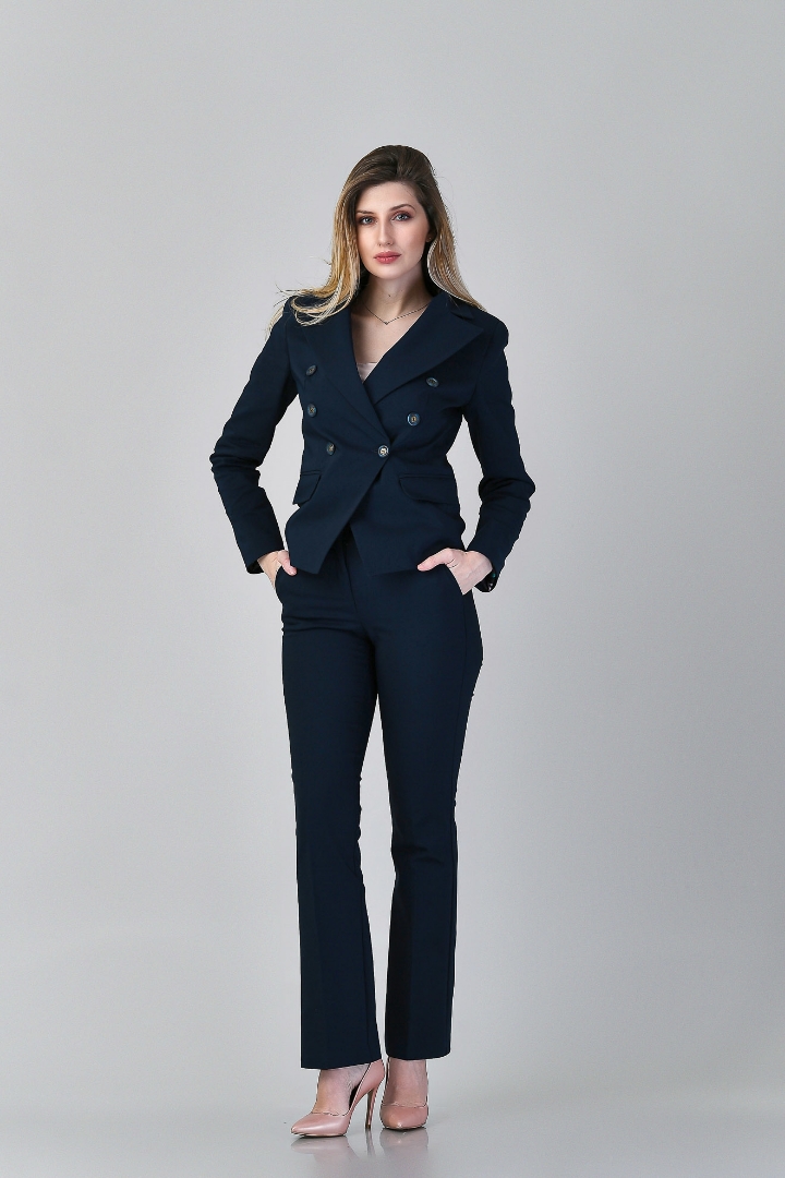 Imagine Pantalon Andrada bleumarin