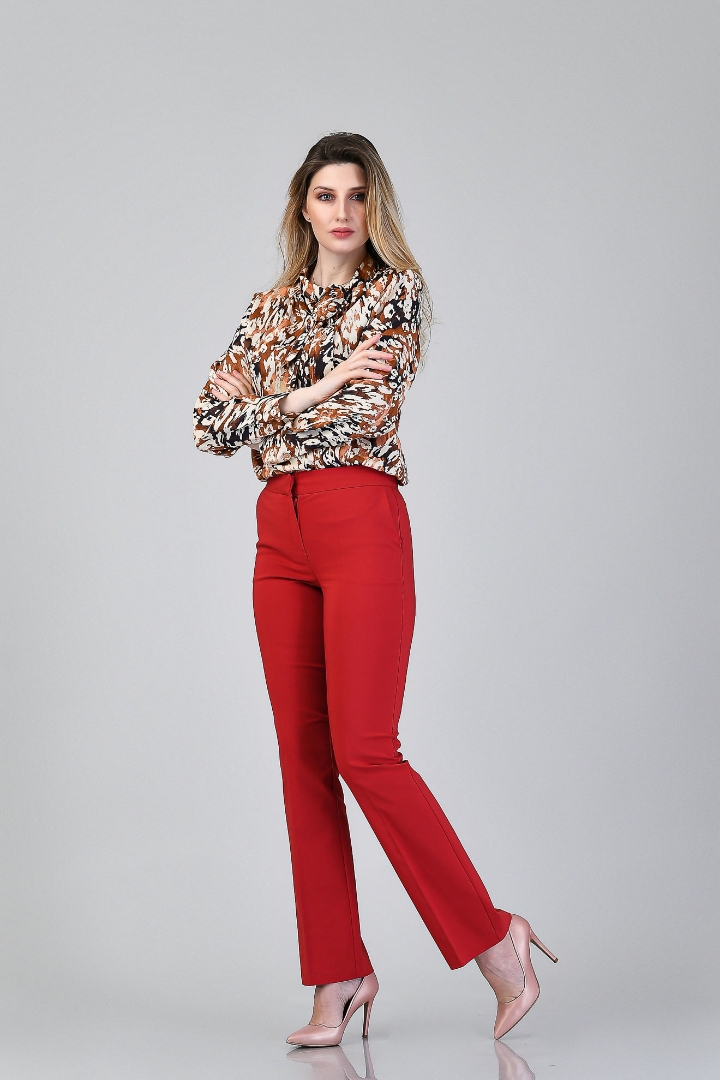 Imagine Pantalon Andrada roșu