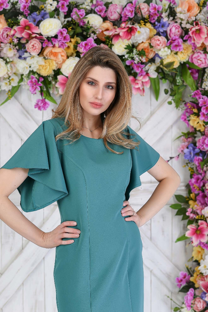 Imagine Rochie Raven Turcoaz