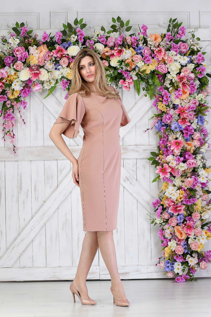 Imagine Rochie Raven Roz Pudră