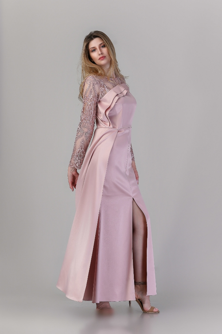 Imagine Rochia Carla Roz Pudra