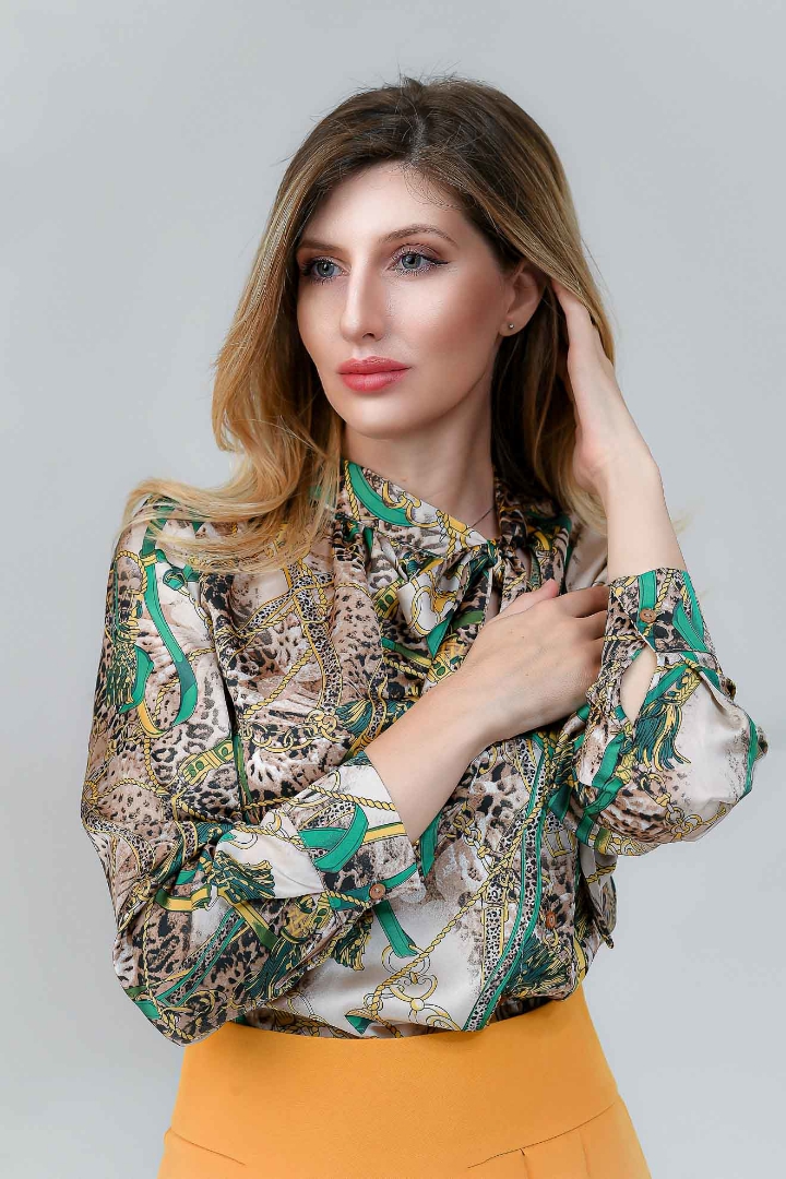 Imagine Bluza Gabriela Imprimeu Șarpe