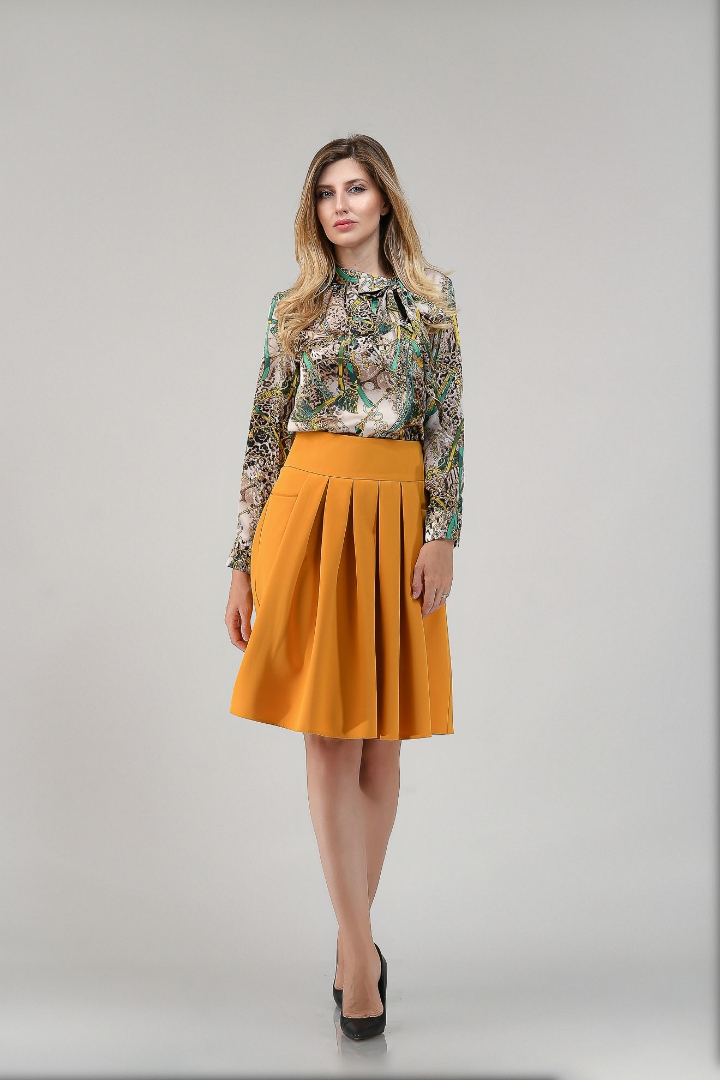 Imagine Fusta Violeta Galbenă