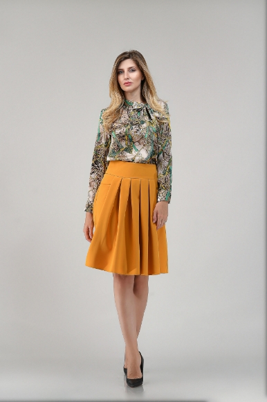 Imagine Fusta Violeta Galbenă