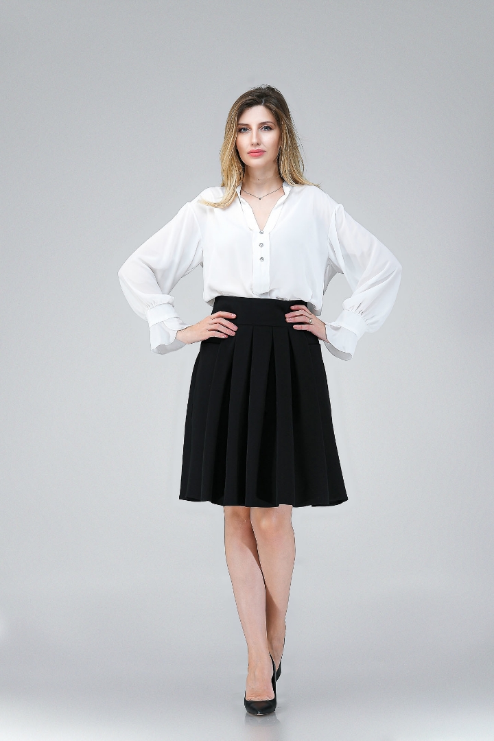 Imagine Fusta Violeta Neagră