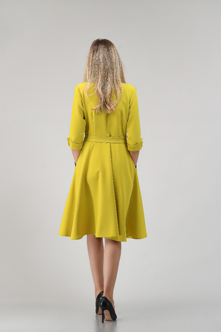 Imagine Rochia Karol Galben Lămâie