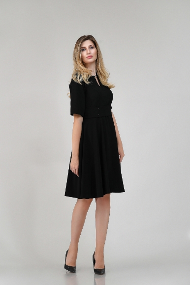 Imagine Rochia Violeta Neagră