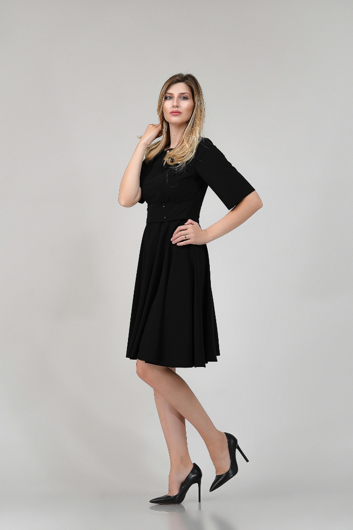 Imagine Rochia Violeta Neagră