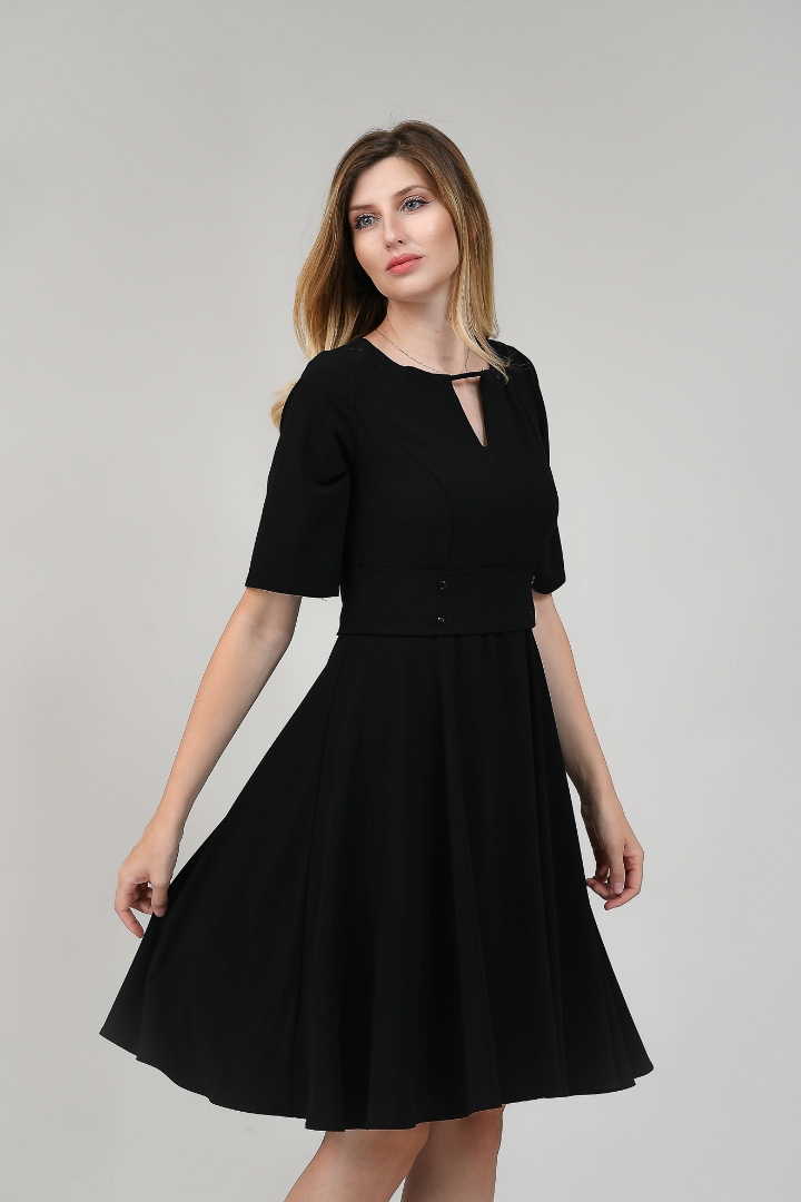 Imagine Rochia Violeta Neagră