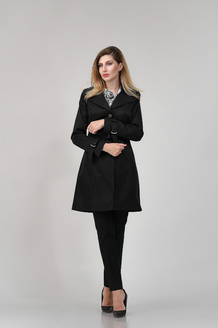 Imagine Trench Ralu Negru