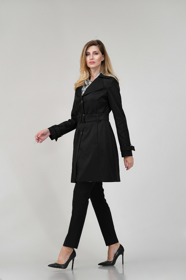 Imagine Trench Ralu Negru