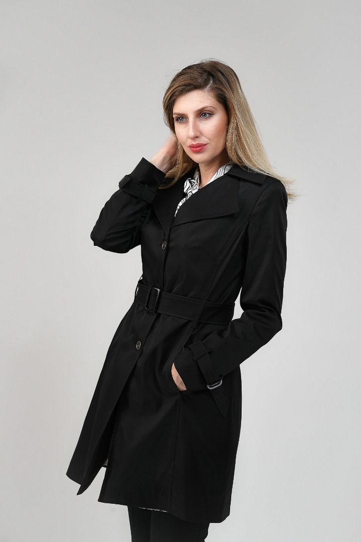 Imagine Trench Ralu Negru